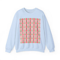 Retro Daisy Blooms™ sweatshirt – original NewGiftDay design, view 4