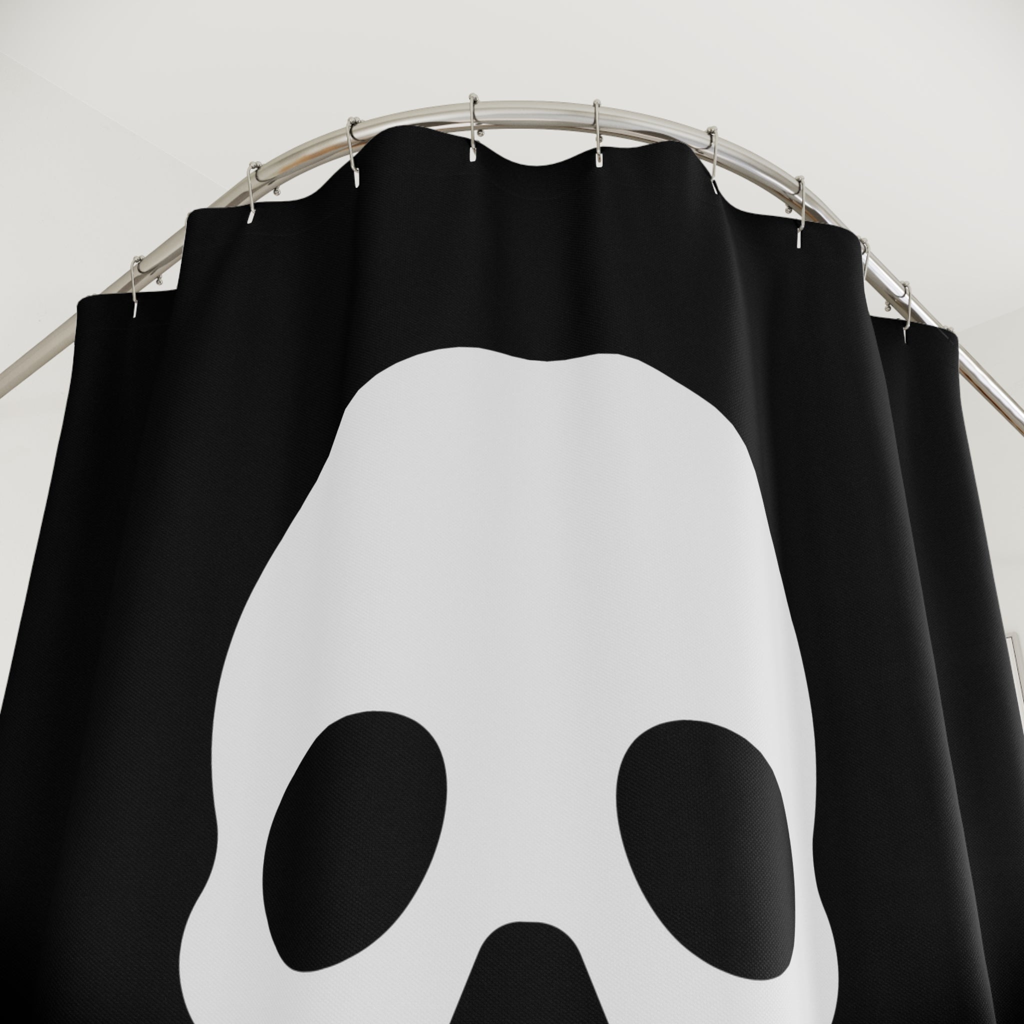 Classic Jolly Roger Skull & Crossbones Shower Curtain Gift: Pirate Flair for Adventurous Homes