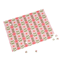 Retro Daisy Blooms (96, 252, 500 1000-Piece) puzzle – original NewGiftDay design, view 2