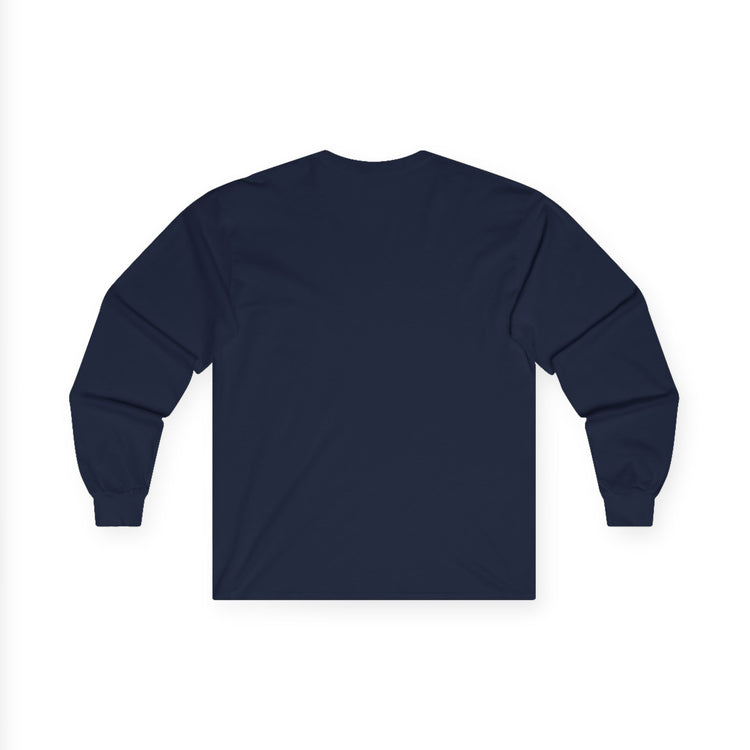 Bigfoot Christmas List long sleeve tee in light-pink – original NewGiftDay design