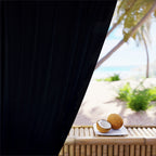 Flame On Black and Fire Blackout Window Curtain