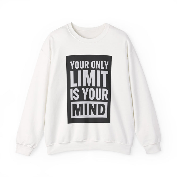 Focus Fuel sweatshirt in white – original NewGiftDay design