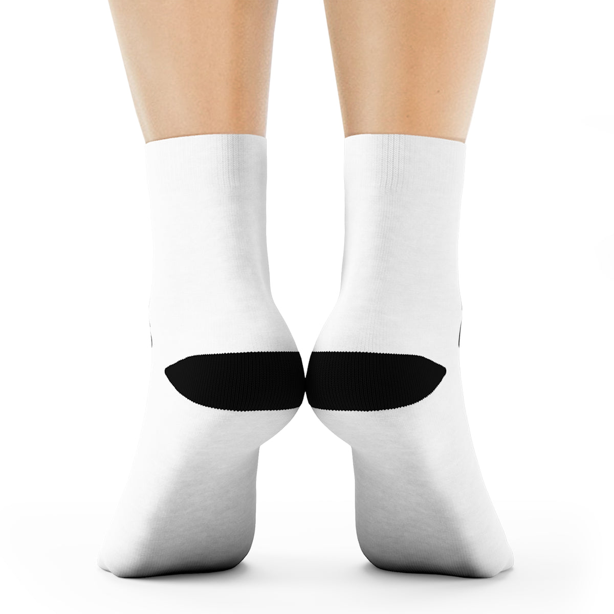 Does This Count as Cardio Printed Crew for Sneaky Steps socks – original NewGiftDay design, view 4