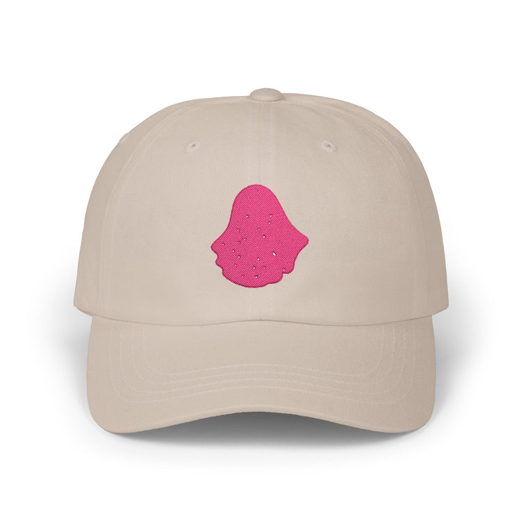 Pink Ghost Parade Classic Dad Cap hats in pink – original NewGiftDay design