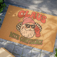 Claus With Confidence doormat – original NewGiftDay design, view 4