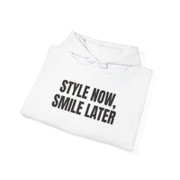 Style Now Smile Later hoodie – original NewGiftDay design, view 8