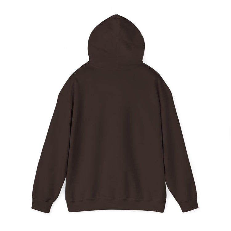 Bigfoot Christmas List™ Hooded sweatshirt in dark-chocolate – original NewGiftDay design
