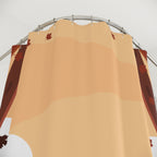 Picturesque Autumn Valley Path Shower Curtain Gift: Scenic Fall for Inviting Homes