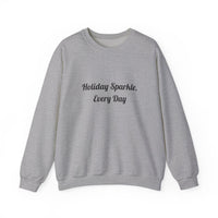 Holiday Sparkle Every Day sweatshirt – original NewGiftDay design, view 3