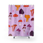 Whimsical Mushroom Forest Shower Curtain Gift: Enchanted Nature for Cozy Homes