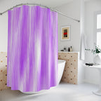 Vibrant Vertical Stripe Shower Curtain Gift: Abstract Art for Dynamic Spaces