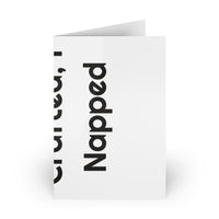 I Came, I Crafted I Napped for Makers greeting card – original NewGiftDay design, view 2