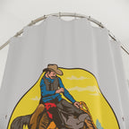 Bucking Bronc Rodeo Shower Curtain Gift: Western Grit for Adventurous Homes