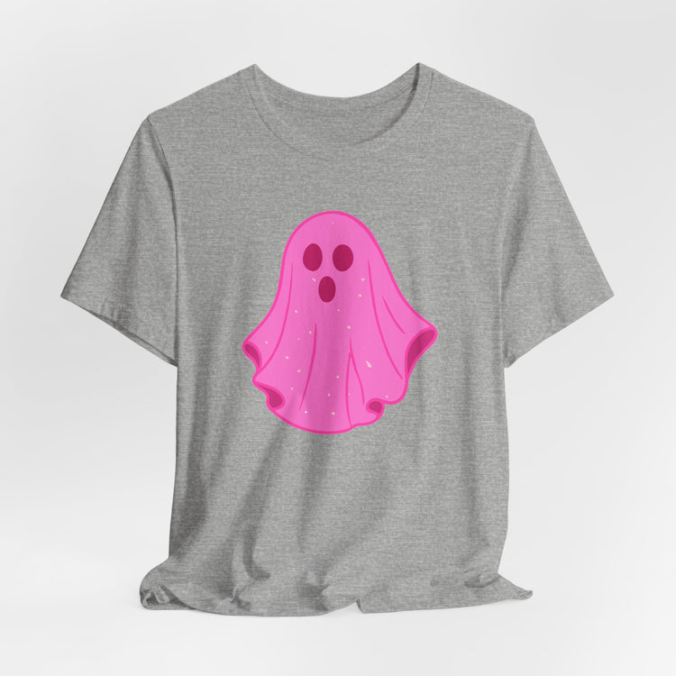 Pink Ghost Parade T-shirt in pink – original NewGiftDay design
