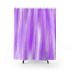 Vibrant Vertical Stripe Shower Curtain Gift: Abstract Art for Dynamic Spaces