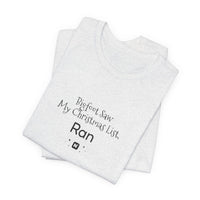 Bigfoot Christmas List T-shirt – original NewGiftDay design, view 74