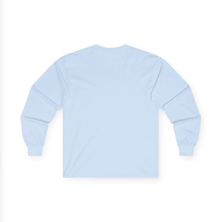 Wore It First Obviously DTG Printed for Layered Gift Style long sleeve tee in light-blue – original NewGiftDay design
