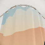 "Proud Autumn Lover" Landscape Shower Curtain Gift: Reflective Fall for Nature-Inspired Homes