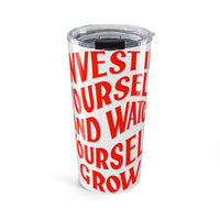 Invest in Yourself tumbler – original NewGiftDay design