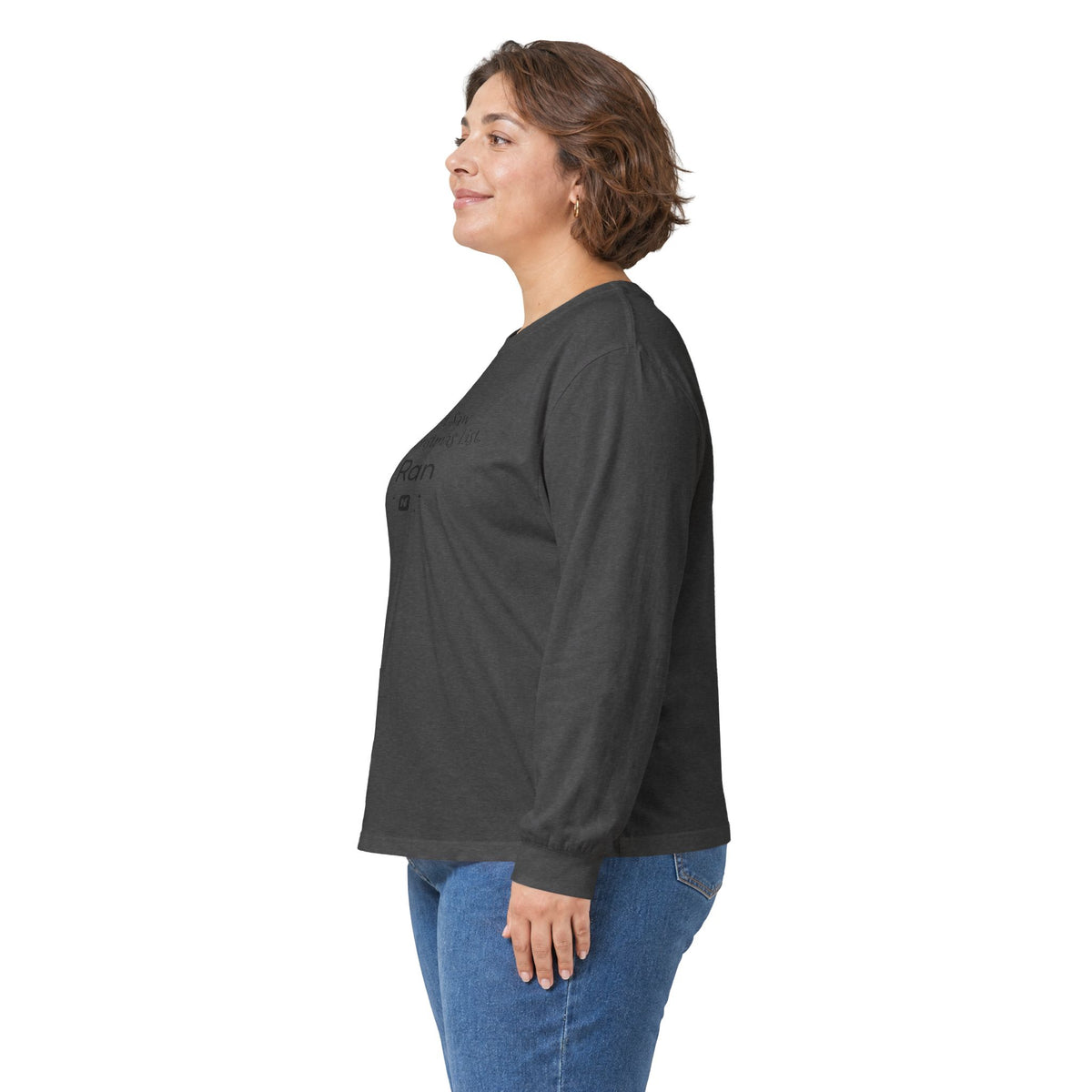 Bigfoot Christmas List long sleeve tee – original NewGiftDay design, view 57