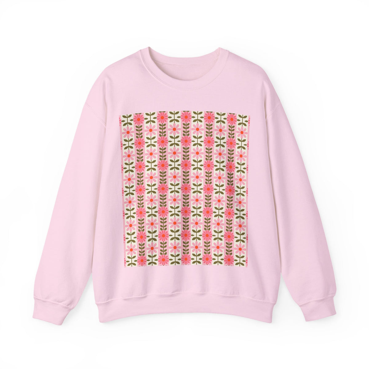 Retro Daisy Blooms™ sweatshirt – original NewGiftDay design, view 5
