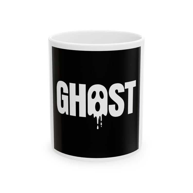 Dripping Ghost Face mug – original NewGiftDay design