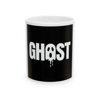 Dripping Ghost Face Coffee for Spooky Sipping mug – original NewGiftDay design
