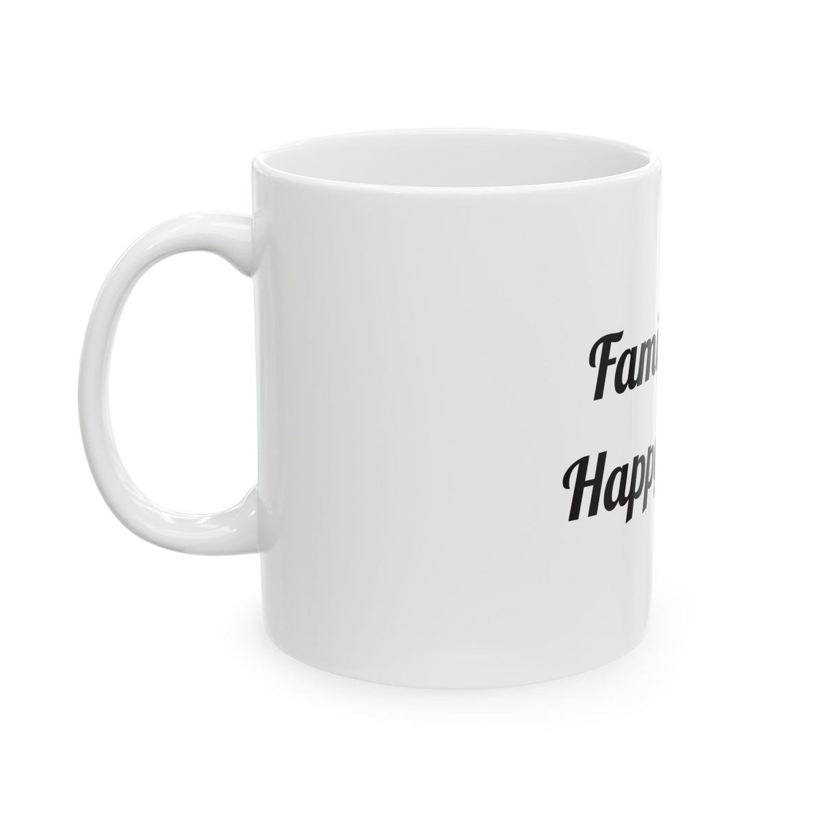 Family Ties Happy Hearts Ceramic Coffee for Cozy Morning Chats mug – original NewGiftDay design, view 3