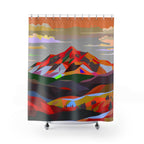 Colorados Home Mountain Love Shower Curtain