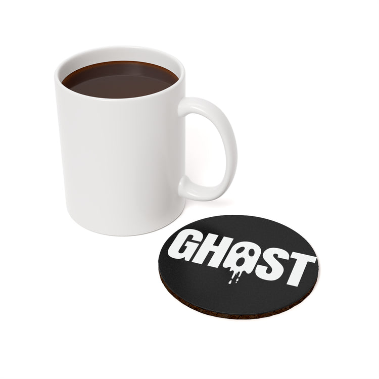 Dripping Ghost Face coaster – original NewGiftDay design, view 3