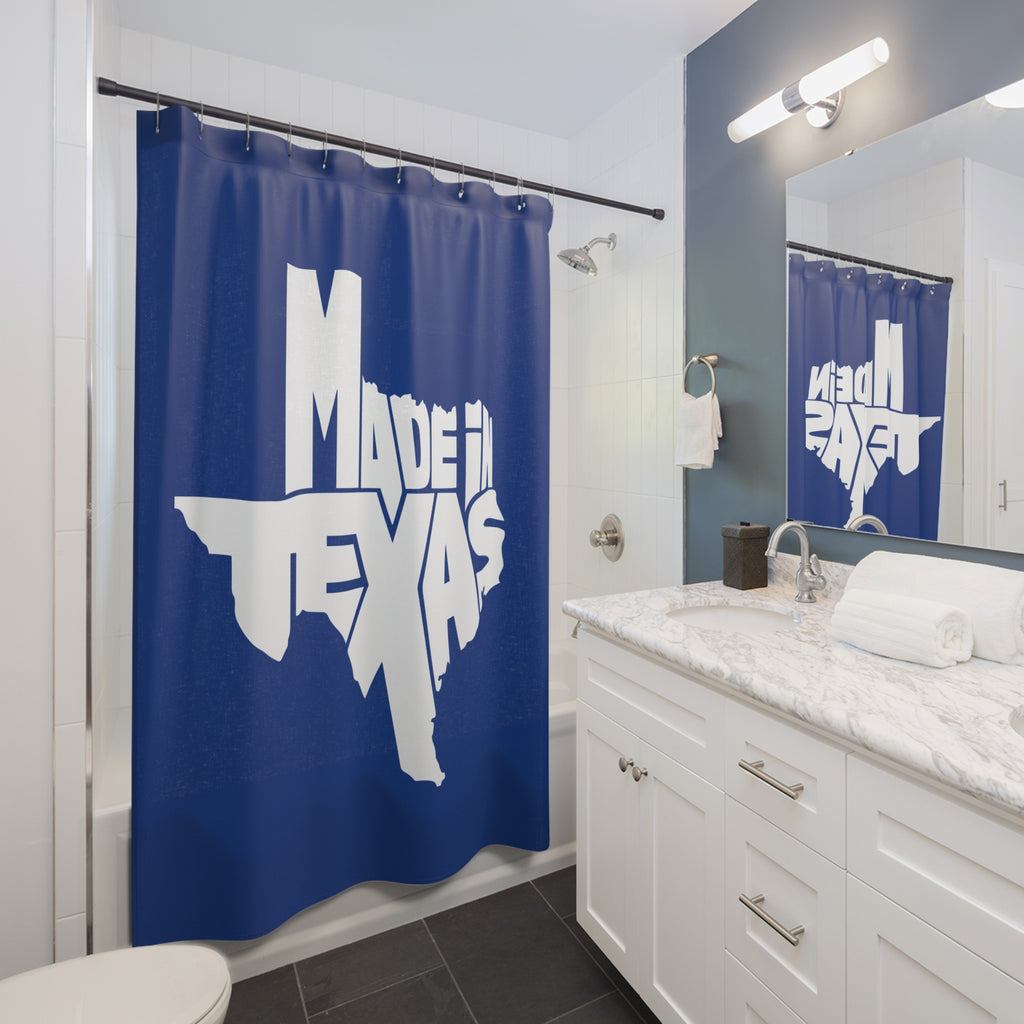 "Made In Texas" State Outline Shower Curtain Gift: Lone Star Pride for True Texans