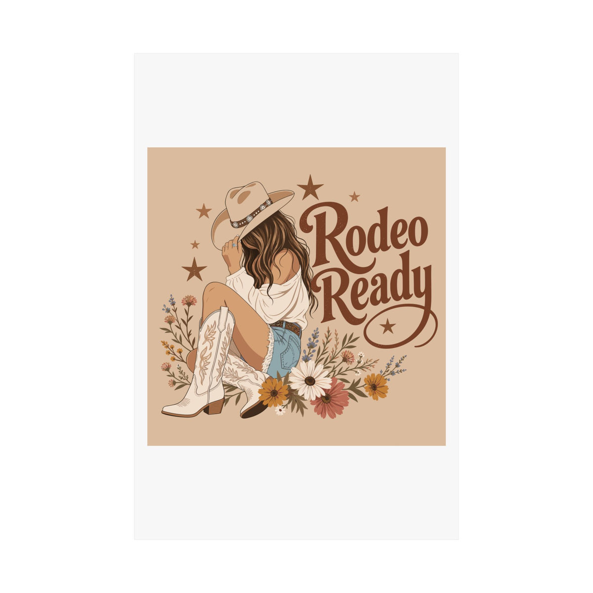 Wild Spur poster – original NewGiftDay design, view 2