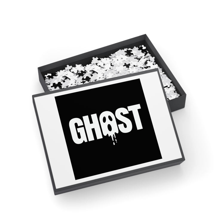 Dripping Ghost Lettering Halloween for Cozy Nights puzzle – original NewGiftDay design, view 3
