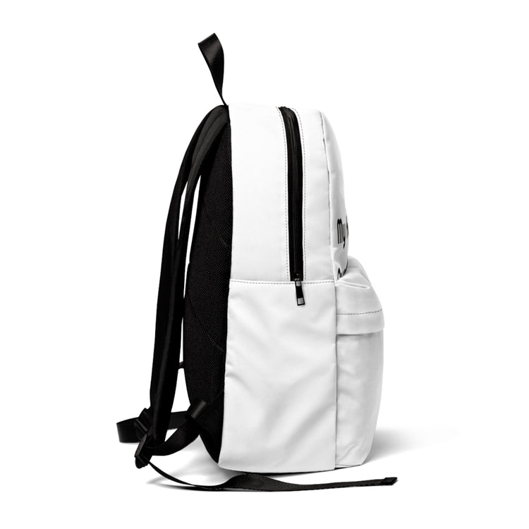 My Hobby Is Overthinking Snacks Printed for Campus Carry backpack – original NewGiftDay design, view 2