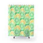 Lemon-Limy Shower Curtain