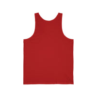 Bigfoot Christmas List Unisex Jersey Tank tank top – original NewGiftDay design, view 18