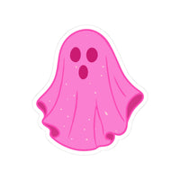 Pink Ghost Parade Kiss-Cuts sticker – original NewGiftDay design
