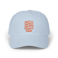 Grow Yourself Classic Dad Cap hat – original NewGiftDay design, view 4