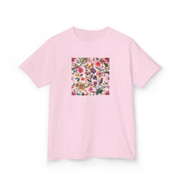 Blush Bird Garden DTG Printed for Tiny Garden Days kids tee – original NewGiftDay design, view 15