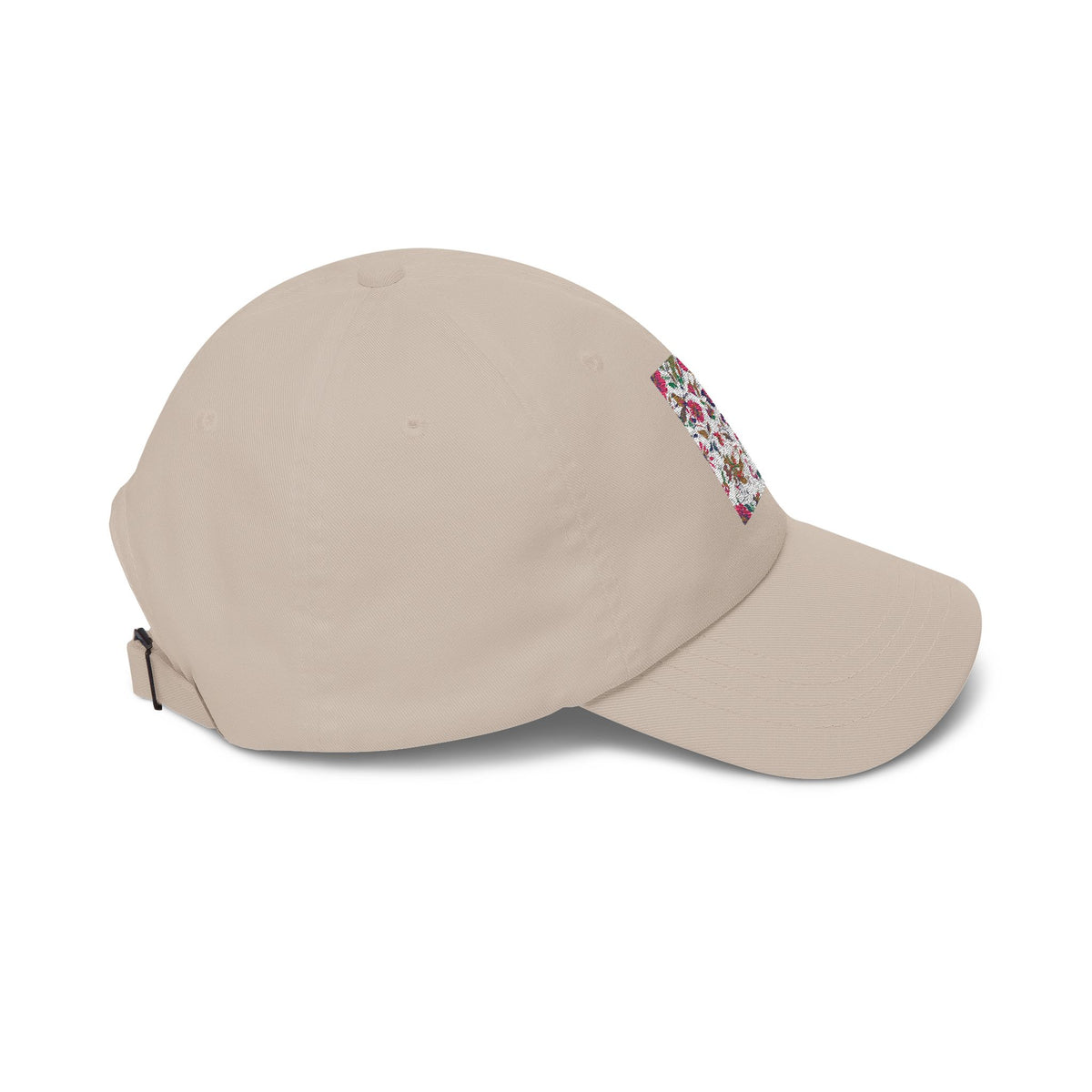 Blush Bird Garden Printed Dad for Sunny Outings hat – original NewGiftDay design, view 11