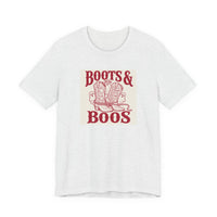 Western Boots Boo Crew T-shirt – original NewGiftDay design, view 2