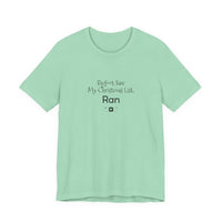 Bigfoot Christmas List T-shirt – original NewGiftDay design, view 50