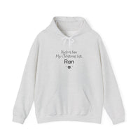 Bigfoot Christmas List™ Hooded sweatshirt – original NewGiftDay design, view 2