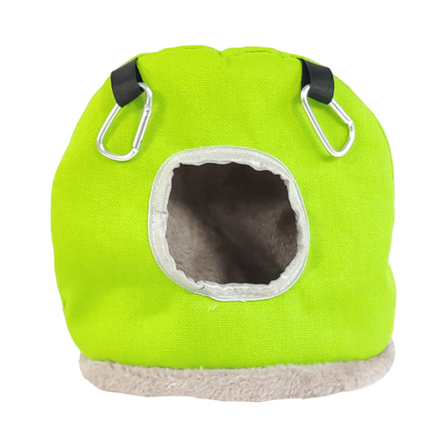 A & E Cages Happy Beaks Snuggle Sack Bird Hut Assorted