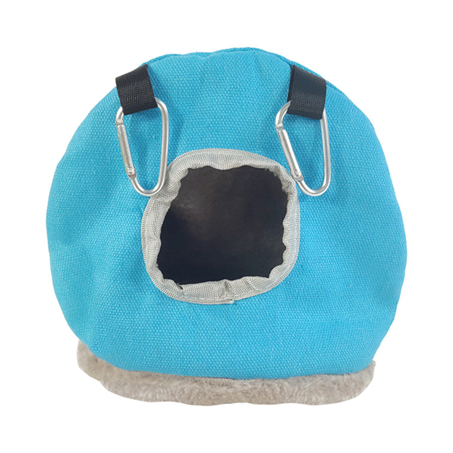 A & E Cages Happy Beaks Snuggle Sack Bird Hut Assorted