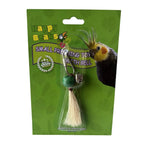 A & E Cages Happy Beaks Preening Toy with Bell Bird Toy