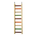 A & E Cages Happy Beaks Wooden Hanging Ladder Bird Toy