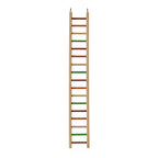 A & E Cages Happy Beaks Wooden Hanging Ladder Bird Toy