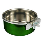 A and E Cages Coop Cup with Ring and Bolt Stainless Steel
