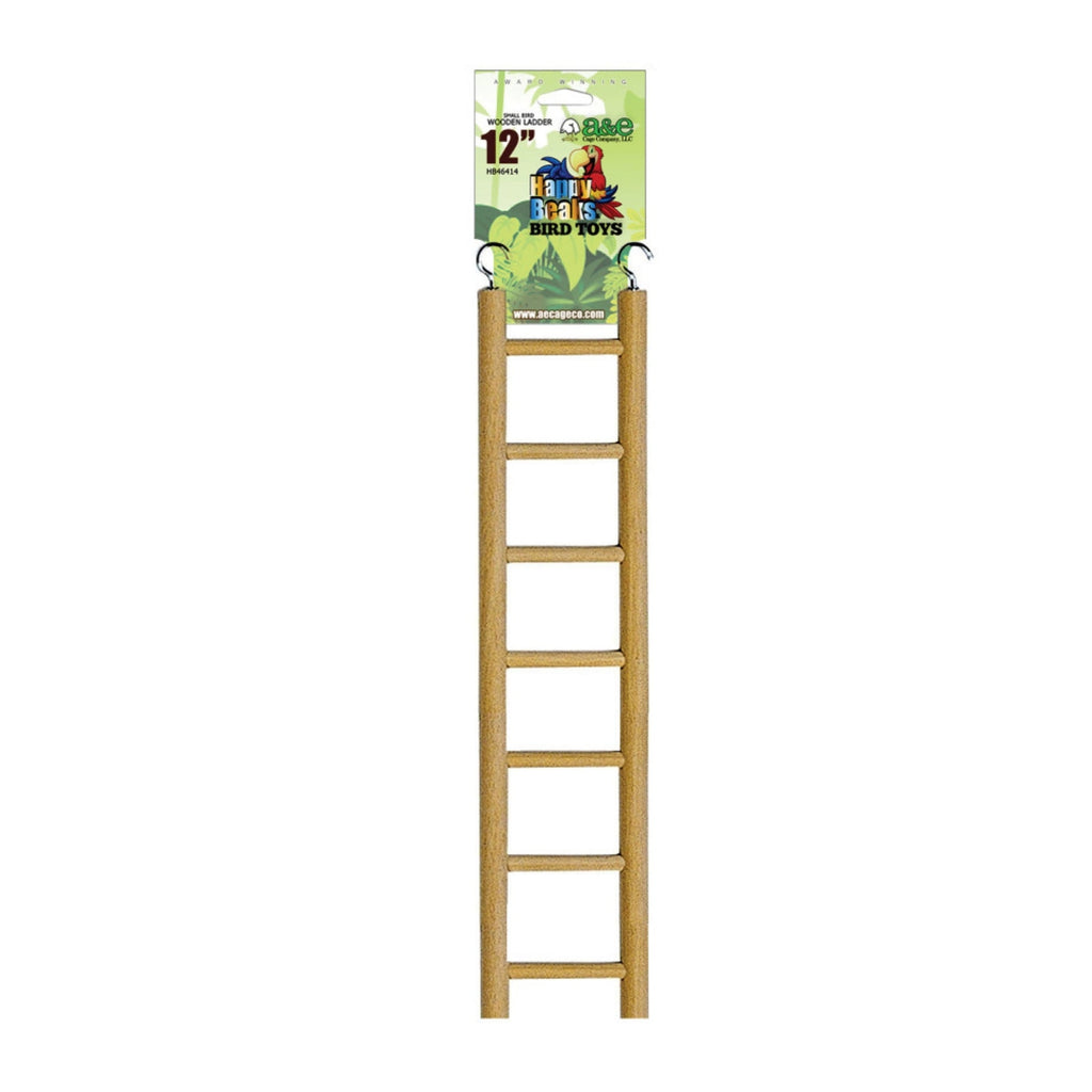 A & E Cages Happy Beaks Small Ladder Bird Toy